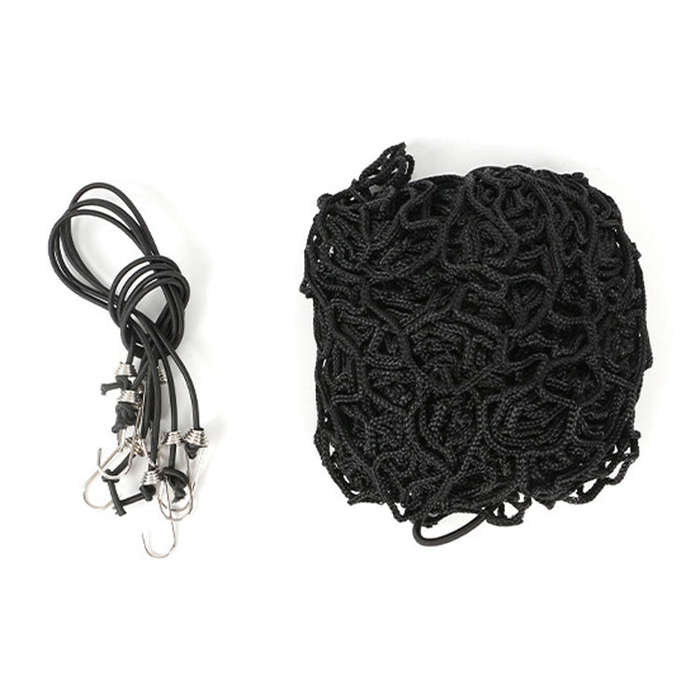 Car Pet Isolation Net Car Back Seat Dog Barrier Safety Net(120x70cm 4 Side Rubber Band)