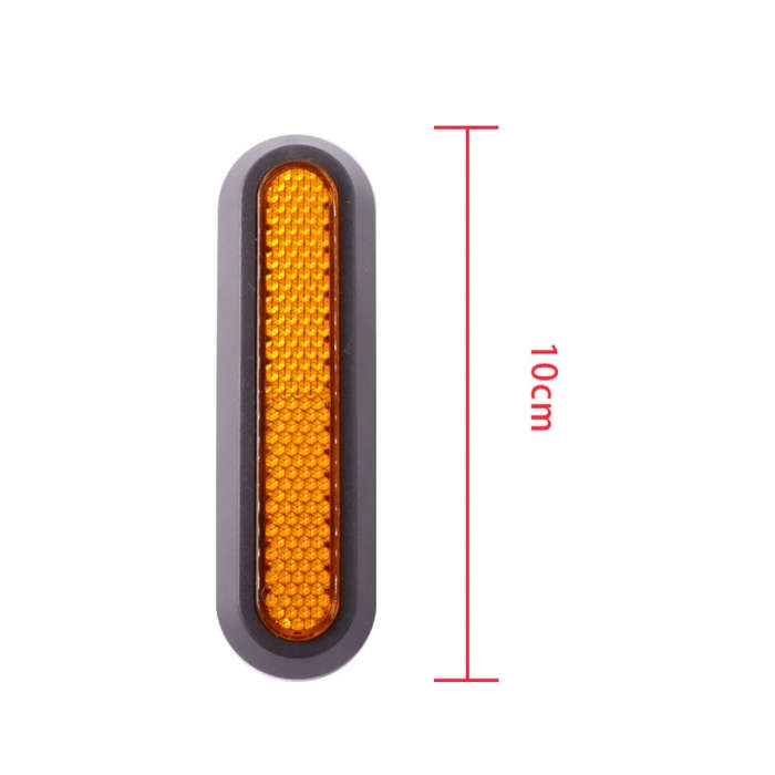 Electric Scooter Wheel Four-way Side Decorative Cover With Reflective Strips & Screws For Xiaomi ...