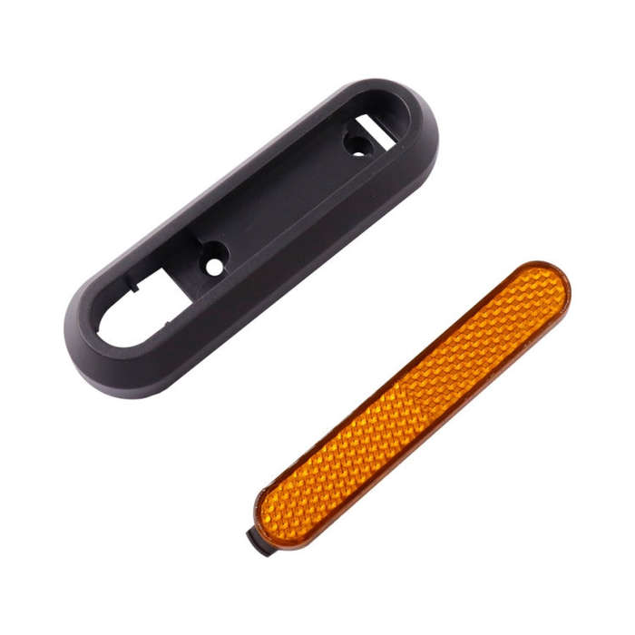 Electric Scooter Wheel Four-way Side Decorative Cover With Reflective Strips & Screws For Xiaomi ...