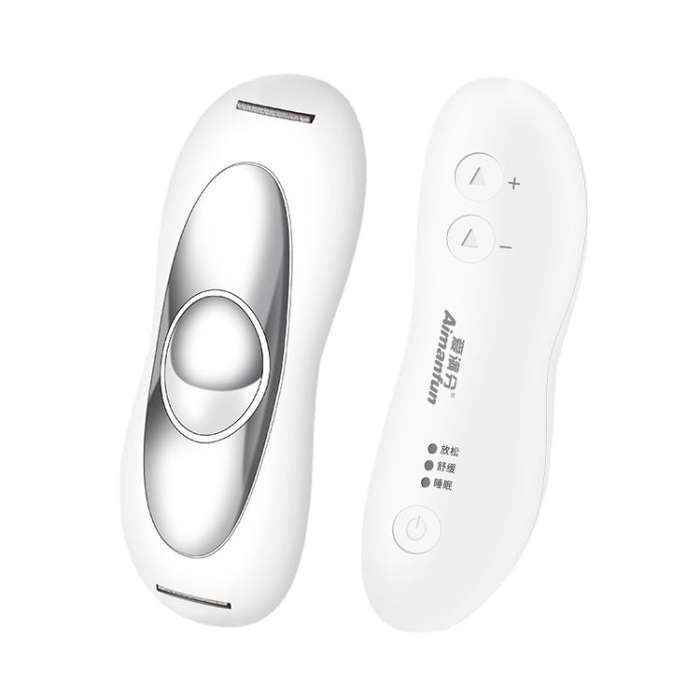 Aimanfun 904 Micro-Current Sleep Aid Portable Wireless Fast Sleep Device(White)