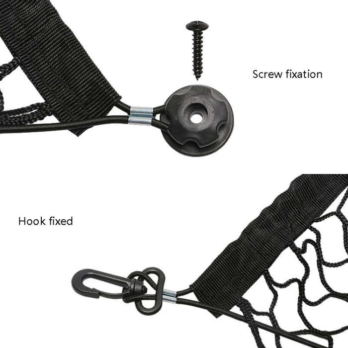 BL-1026 General Car Net Kit Trunk Fixed Baggage Net Storage Bag, Style: 110x60cm