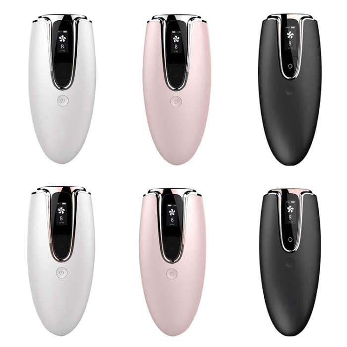 Ladies Laser Hair Removal Device Home IPL Photon Electric Skin Rejuvenation Device, Shape: EU Plu...