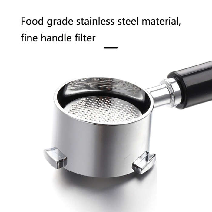 Zinc Alloy Coffee Machine Bottomless Handle For DeLonghi, Style: Plastic