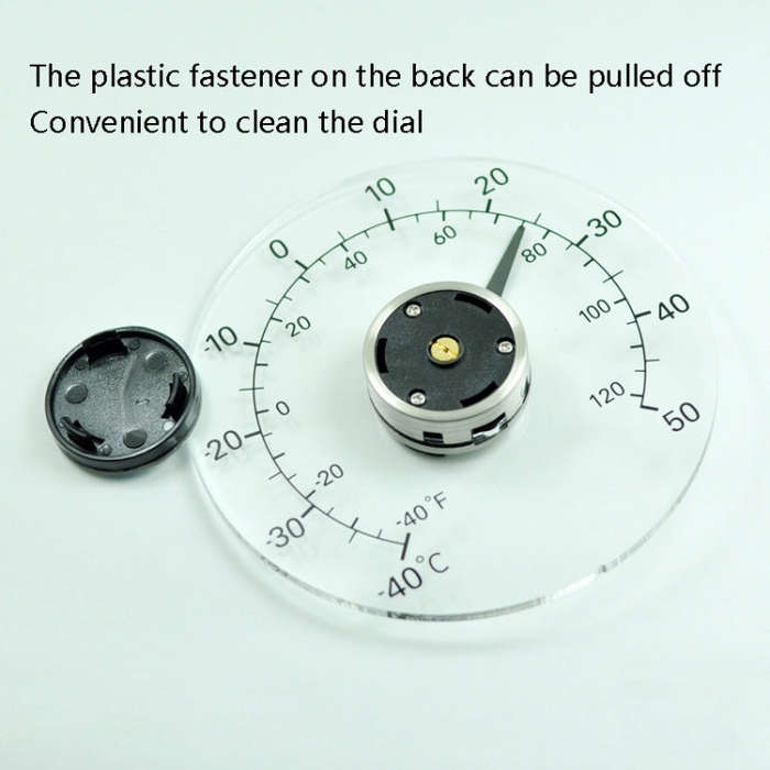 T9110D Outdoor Thermometer Door And Window Glass Split Waterproof Thermometer