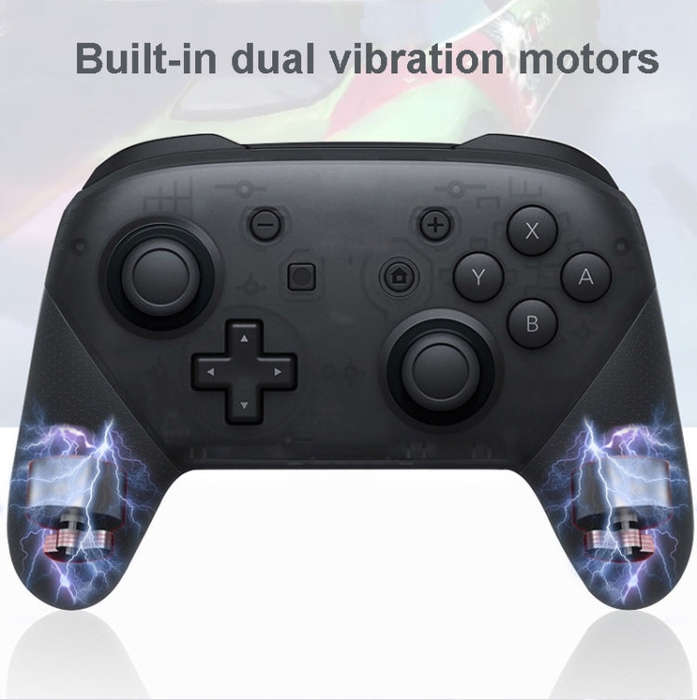 L-0326 Wireless Gamepad For Switch Pro,Style: Black - Full Function + NFC + Wake-up (1: 1)