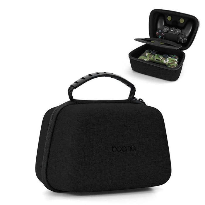 Baona EVA Hard Shell Gamepad Storage Bag For PS5 / PS4 / Xbox / Switch Pro, Style: Double-layer  ...