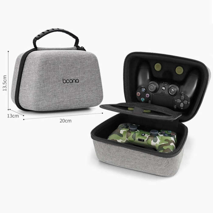 Baona EVA Hard Shell Gamepad Storage Bag For PS5 / PS4 / Xbox / Switch Pro, Style: Double-layer  ...