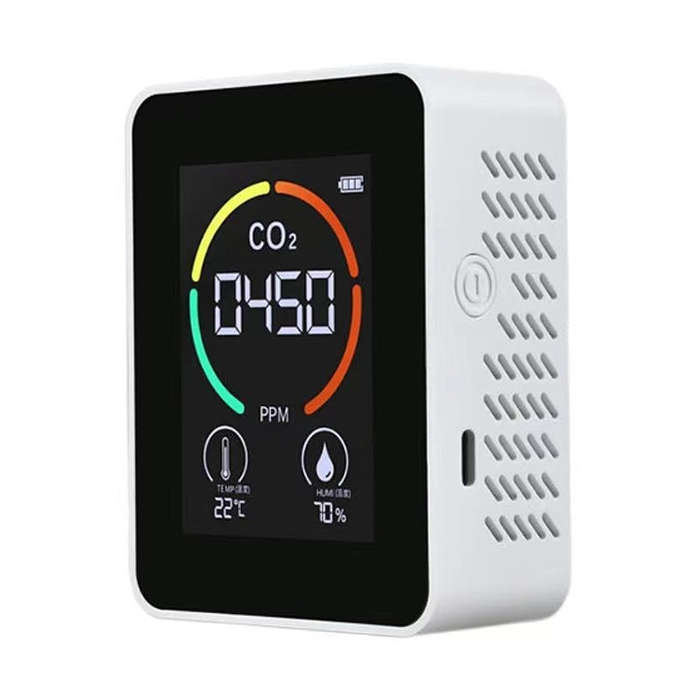 XY-T01 Temperature Humidity Display CO2 Meter Carbon Dioxide Air Quality Detector(Semiconductor W...