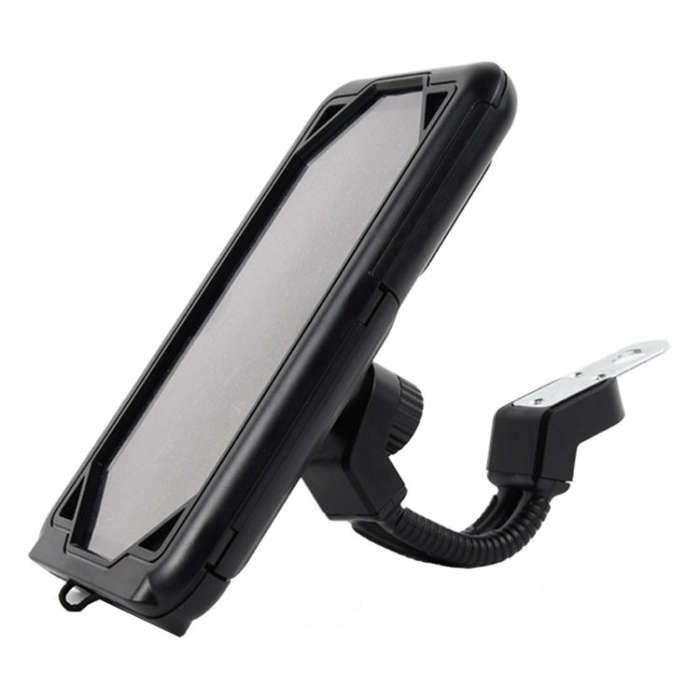 Motorcycle Bicycle Waterproof Mobile Phone Holder, Style: Rearview Mirror (7 inch)