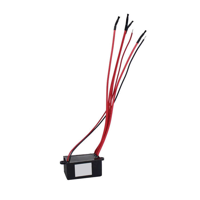 DC 12V Anion Air Purifier Negative Ion Generator Module(Black)