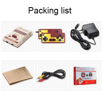 RS-35 Retro FC TV Game Consoles Built-in 500 Games(US Plug)