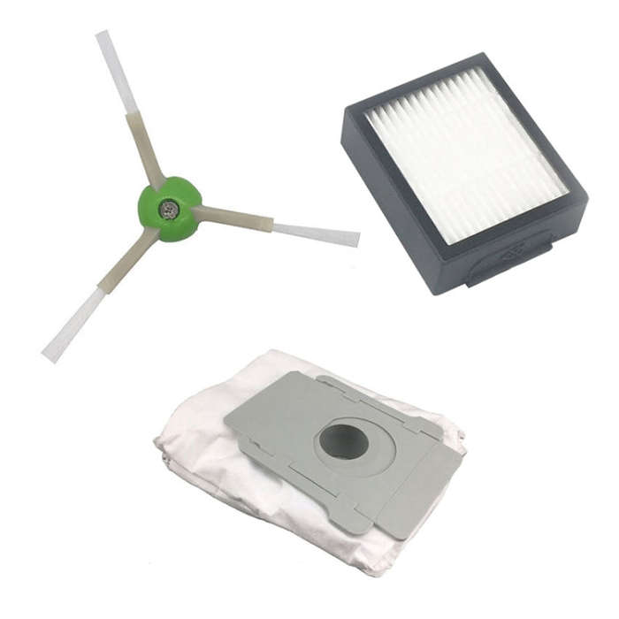 3 PCS Side Brush Sweeper Accessories For iRobot I7