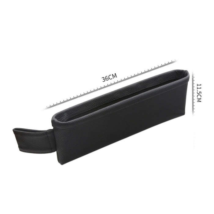 Car Seat Clamp Storage Box(Black Red Side)