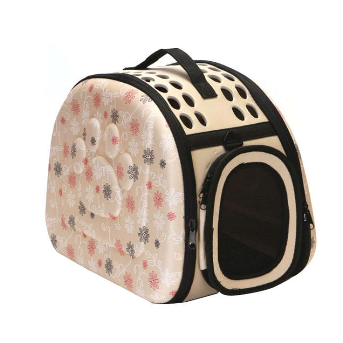 Pets Out Foldable EVA Backpack(Champagne)
