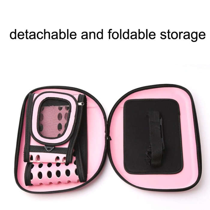Pets Out Foldable EVA Backpack(Pink)