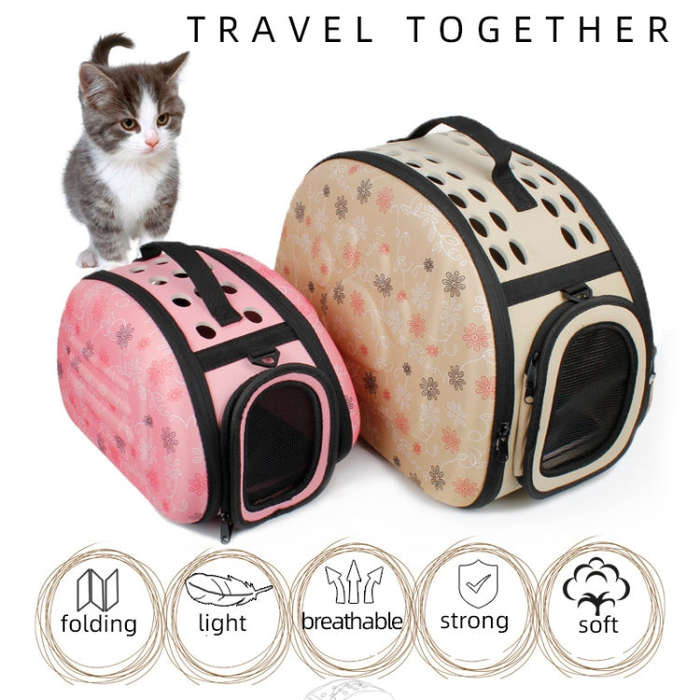 Pets Out Foldable EVA Backpack(Gray)