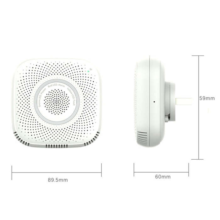 TY-GSA-87 Smart Home WIFI Gas Detector, Specification: US Plug