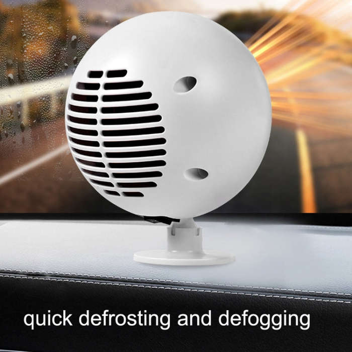 12V Car Heater Defroster(Black)