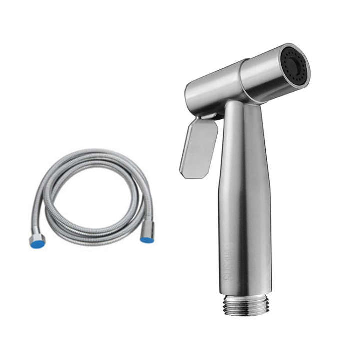 304 Stainless Steel Washer Nozzle Female Washer Set, Style: Female Washer + Hose