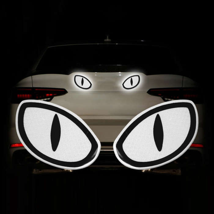 Car Safety Warning Reflective Stickers(Diamond White)