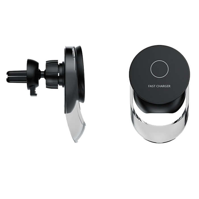 F9189 15W MagSafe Magnetic Car Lighting Wireless Charger(Black)