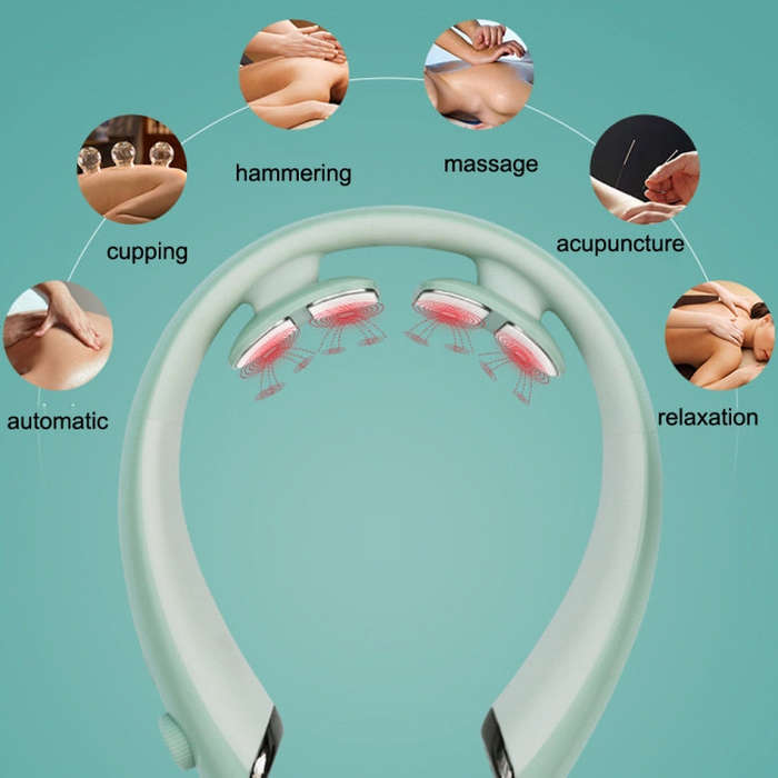ST-303A EMS Pulse Low Frequency Heat Cervical Massager(Green)