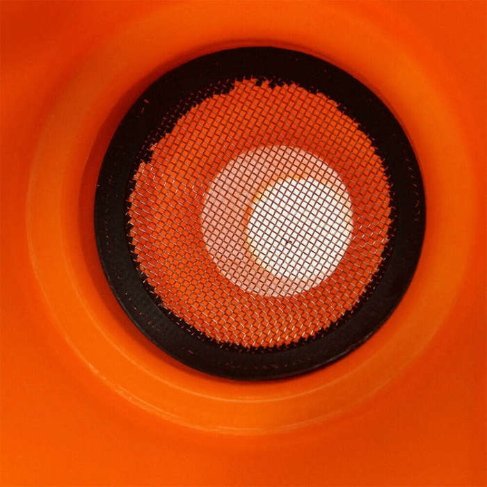 10 PCS CY12 Free Handband Filter Plastic Funnel(Orange)