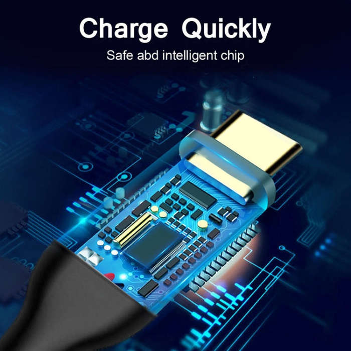 QGeeM QG-CC03 Type-C to Type-C USB3.1 Data Cable, Length: 1.8m(Black)