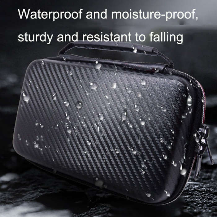 GHKJOK GH1818 EVA Protective Game Console Bag For Nintendo 3DS XL(Black)