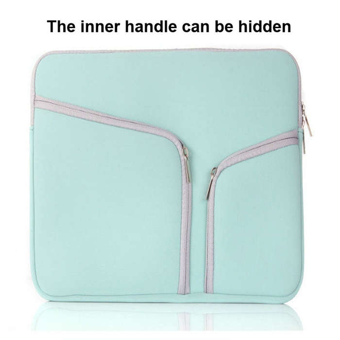 T228 Diving Material Computer Bag Multi-pocket Laptop Liner Bag, Size: 10 Inch(Blue)