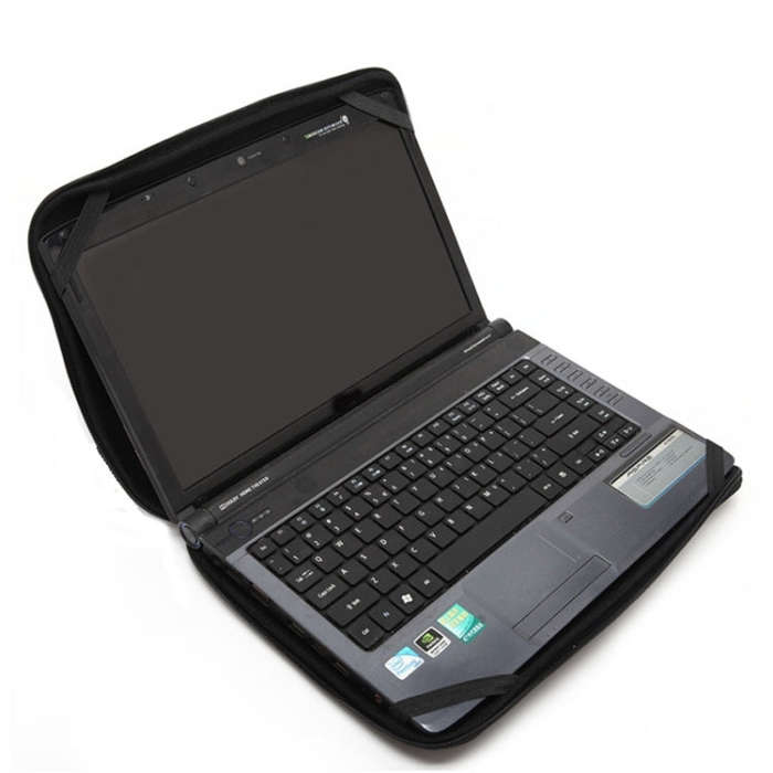 Without  Elastic Band Diving Material Laptop Sleeve Computer Case, Size: 15 Inch