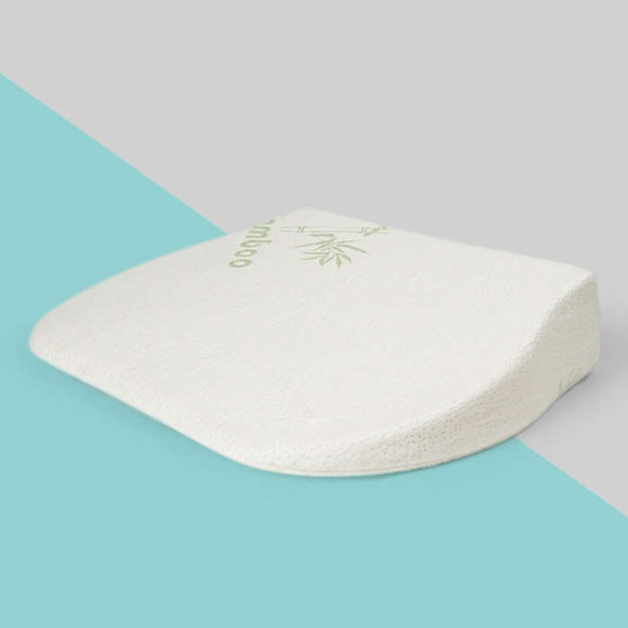 Newborn Baby Anti-spitting Milk Ramp Pad Ridge Protection Anti-spill Pillow(Bamboo Aloe)