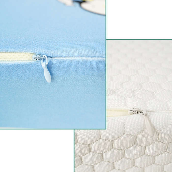 Newborn Baby Anti-spitting Milk Ramp Pad Ridge Protection Anti-spill Pillow(Bamboo Aloe)