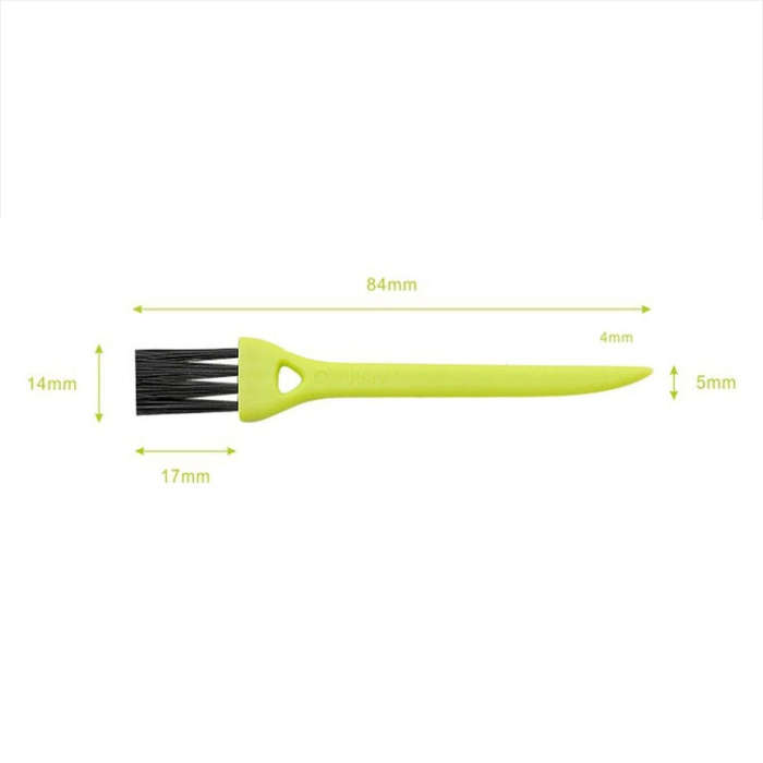 50 PCS Razor Brush Crevice Cleaning Brush Groove Brush Mini Small Brush(Random Color Delivery)
