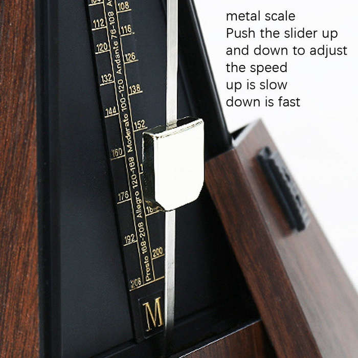 FRIEND Tower Mechanical Terrace Piano Guitar Violin Universal Rhythm Instrument(Tower Mahogany Co...