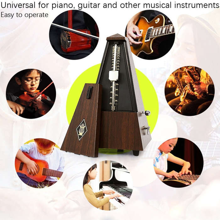 FRIEND Tower Mechanical Terrace Piano Guitar Violin Universal Rhythm Instrument(Tower Mahogany Co...