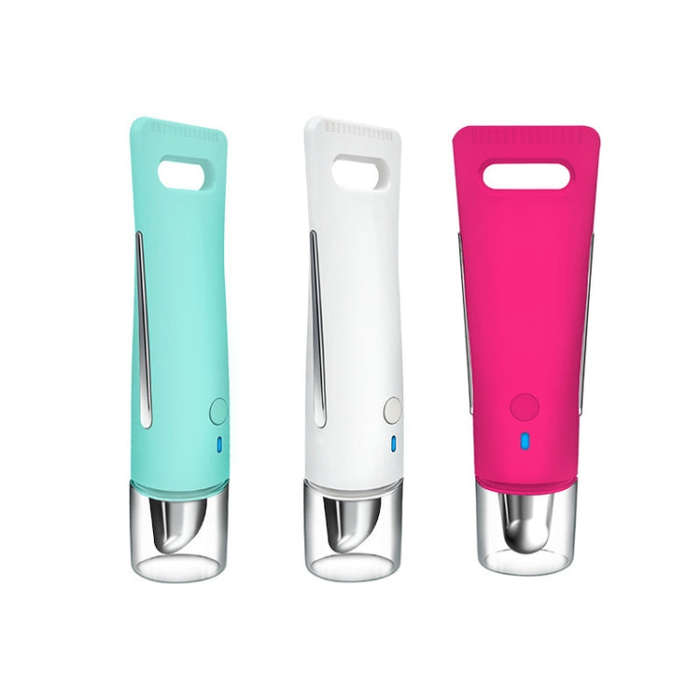 Eye Wrinkle Iron Eye Massage Pen Eye Beauty Device(Purple)
