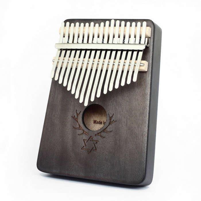 Wooden Portable Thumb Piano(Sixth Star)