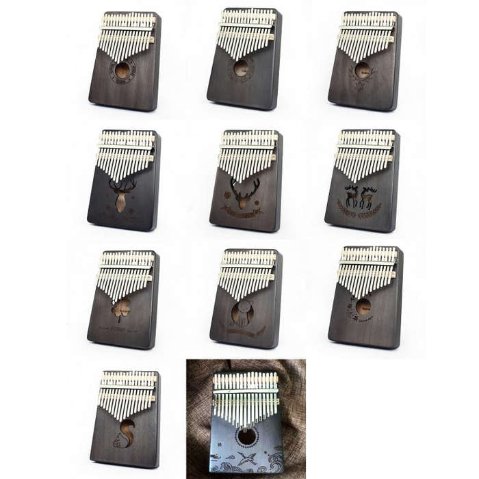 Wooden Portable Thumb Piano(Lucky Clouds)