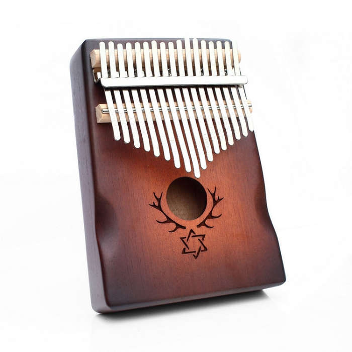 17-tone Radian Design Portable Finger Piano(Hexagram)