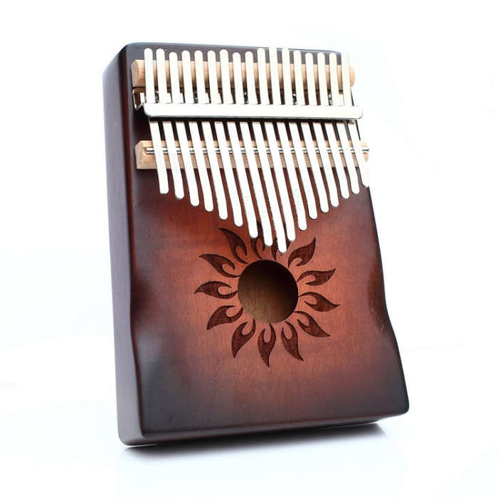 17-tone Radian Design Portable Finger Piano(Sun God)