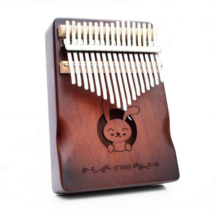 17-tone Radian Design Portable Finger Piano(Moon Rabbit)
