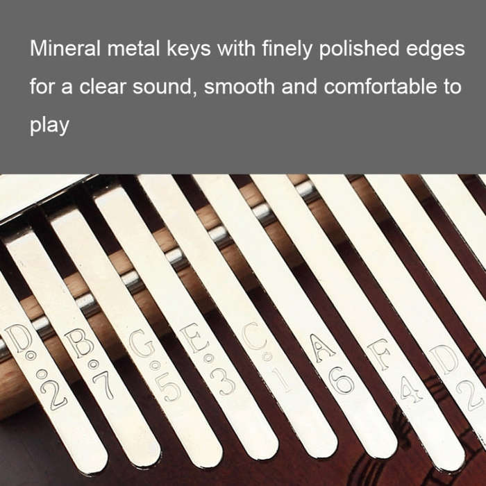 17-tone Radian Design Portable Finger Piano(Forest Party)