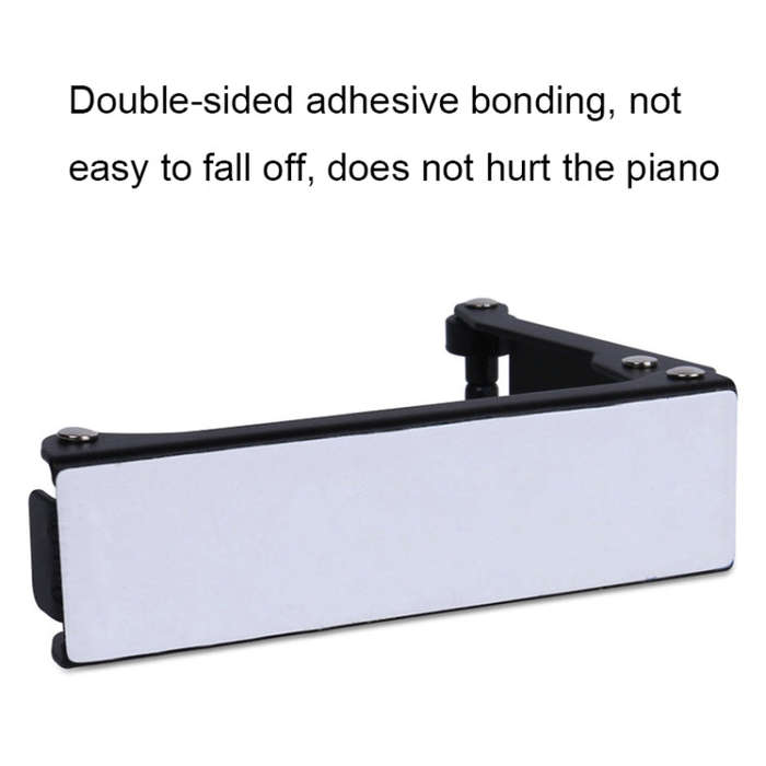 MA003 Alloy Piano Cover Descender Piano Accessories(Gold)