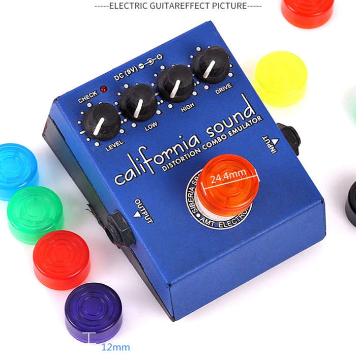 10 PCS JT1808 Electric Guitar Tuner Pedal Cap(Purple)