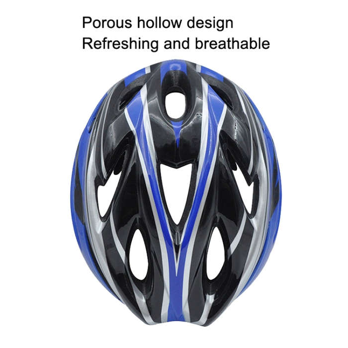Unisex Cycling Bike One-piece Helmet (Fiber Black)