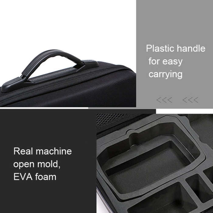 Suitcase Backpack Messenger Bag Organizer for DJI MINI 3 PRO( Nylon Black)