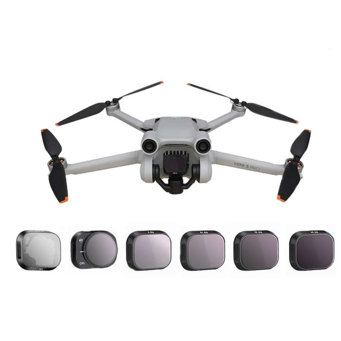 RCSTQ Aluminum Alloy Adjustable Filter Accessories for DJI Mini 3 Pro,Style: ND32