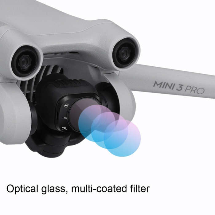 RCSTQ Aluminum Alloy Adjustable Filter Accessories for DJI Mini 3 Pro,Style: ND32