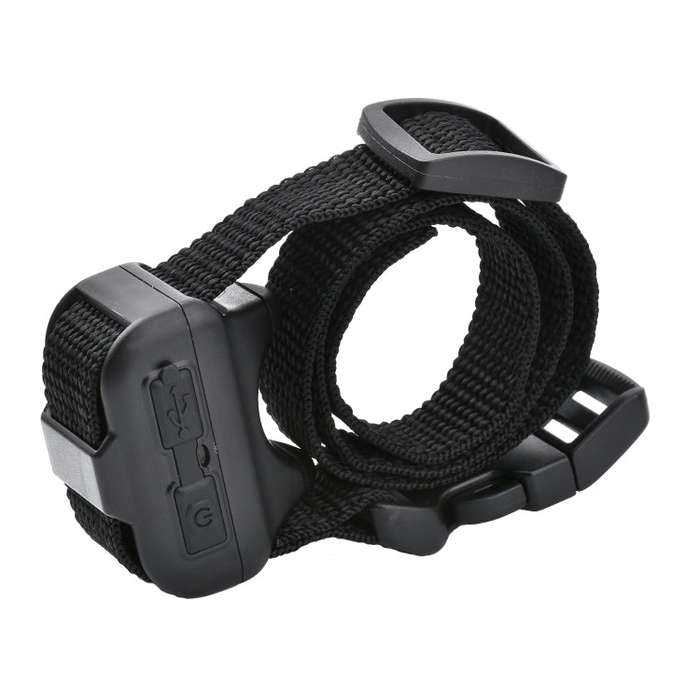 Pet Collar Trainer Rechargeable Automatic Bark Stop(Black)